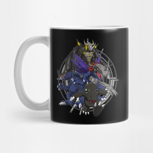 BlackAgumon Evolution Mug